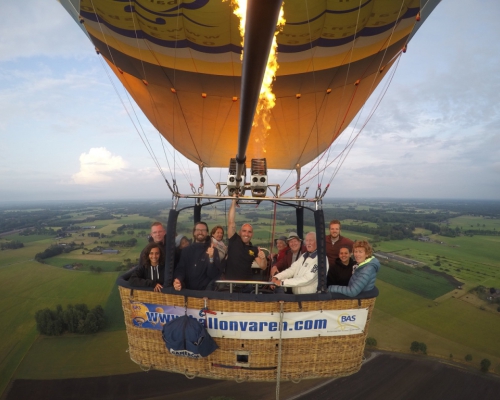 Ballonvaart vanaf Deventer naar Geesteren